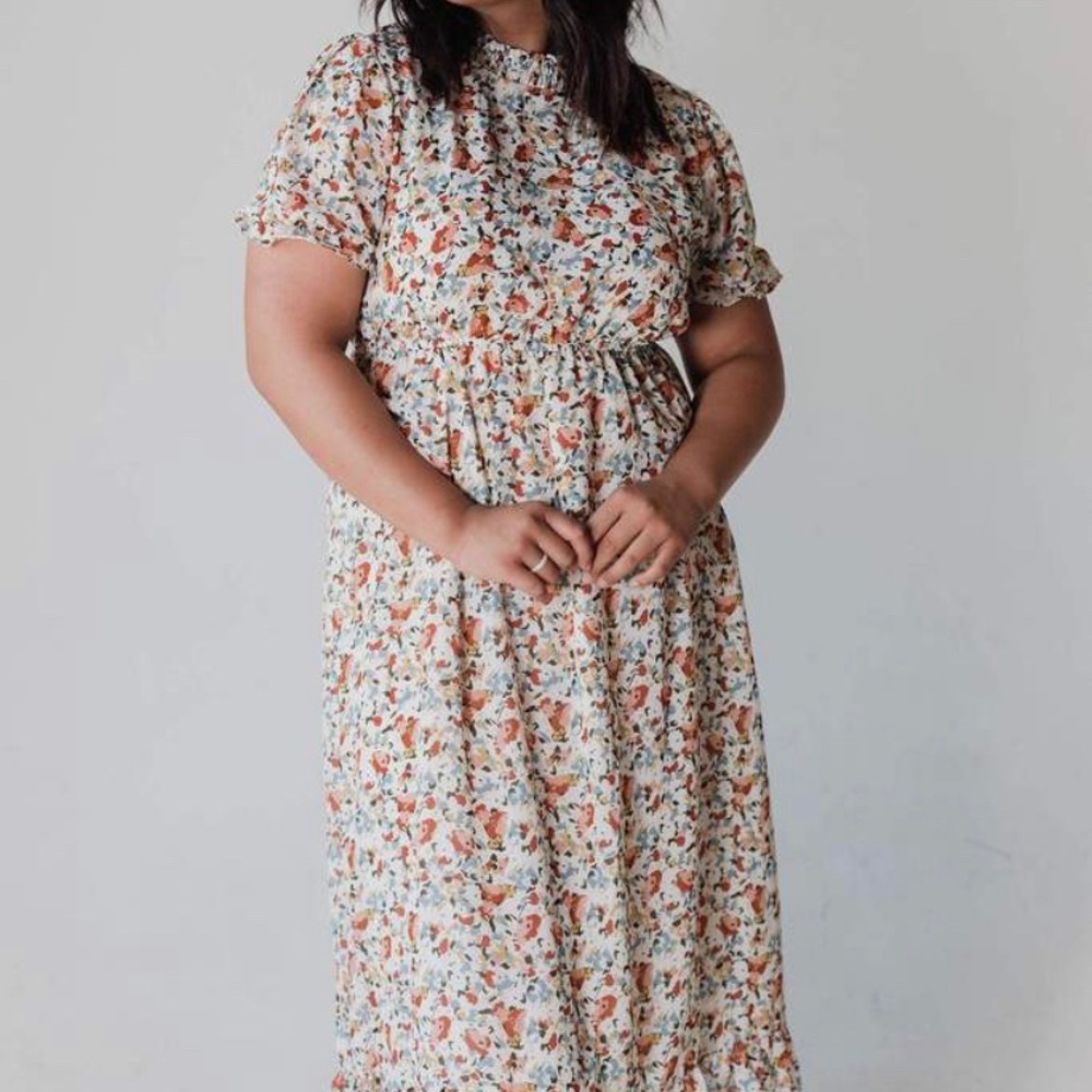 Floral Midi Dress
